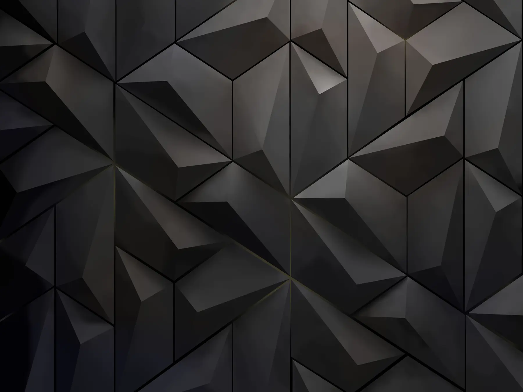 wall murals Троугласти панели u79936