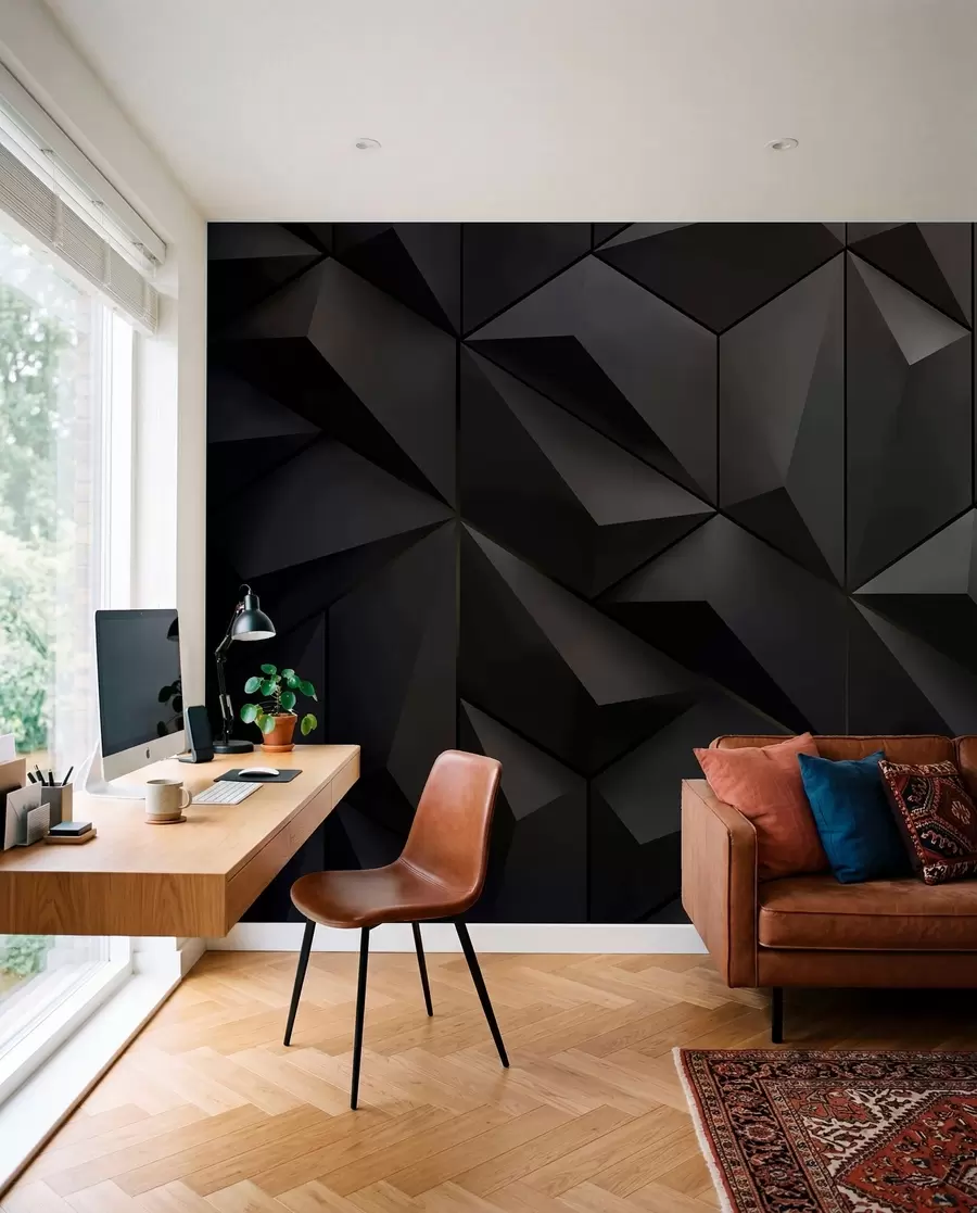 wall murals Троугласти панели u79936