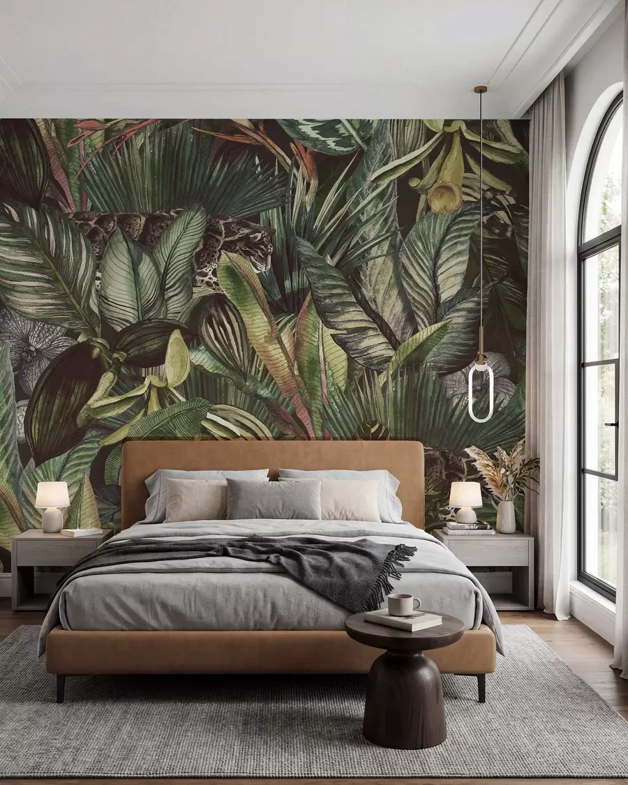 wall murals Тајанствена џунгла u51884
