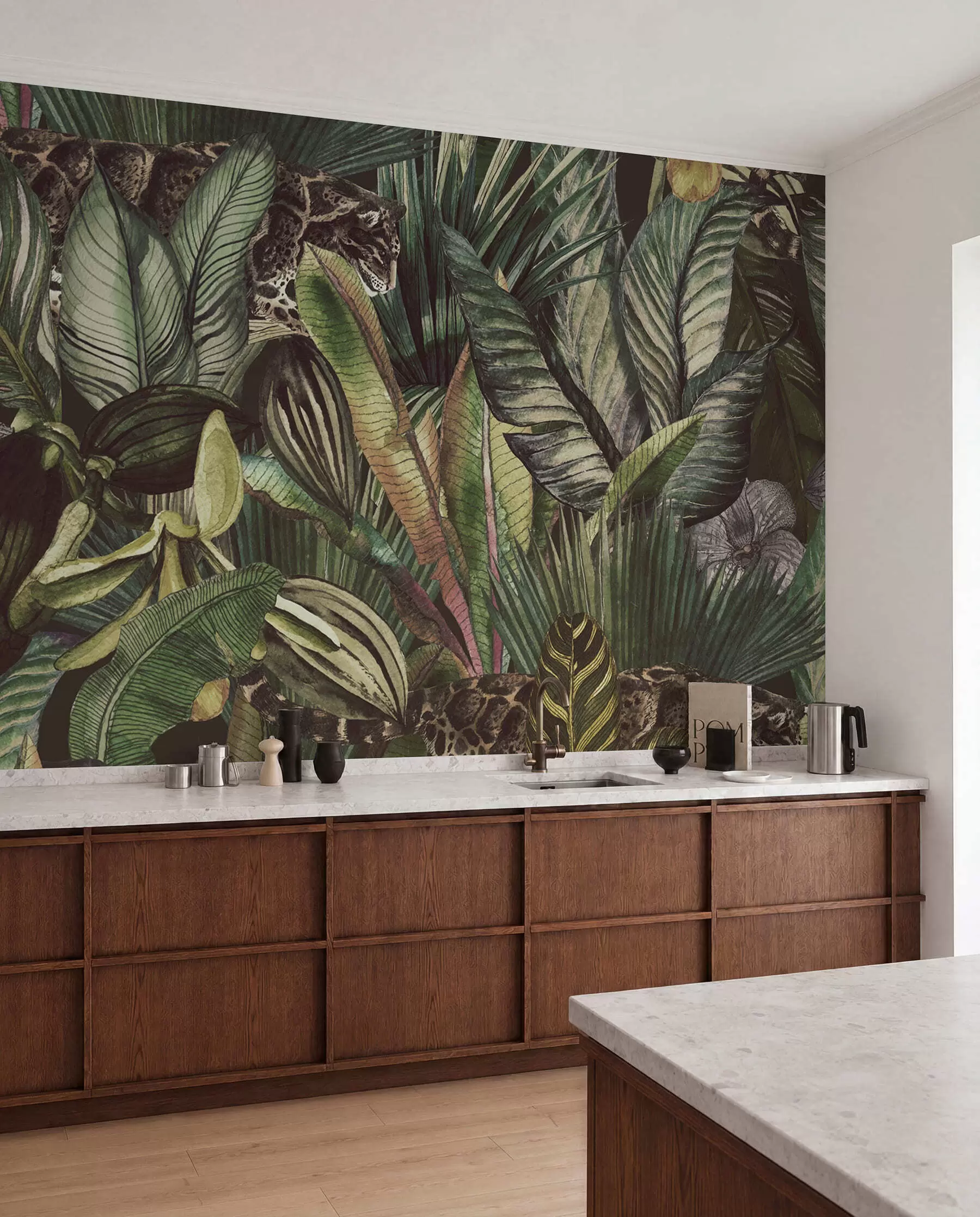 wall murals Тајанствена џунгла u51884