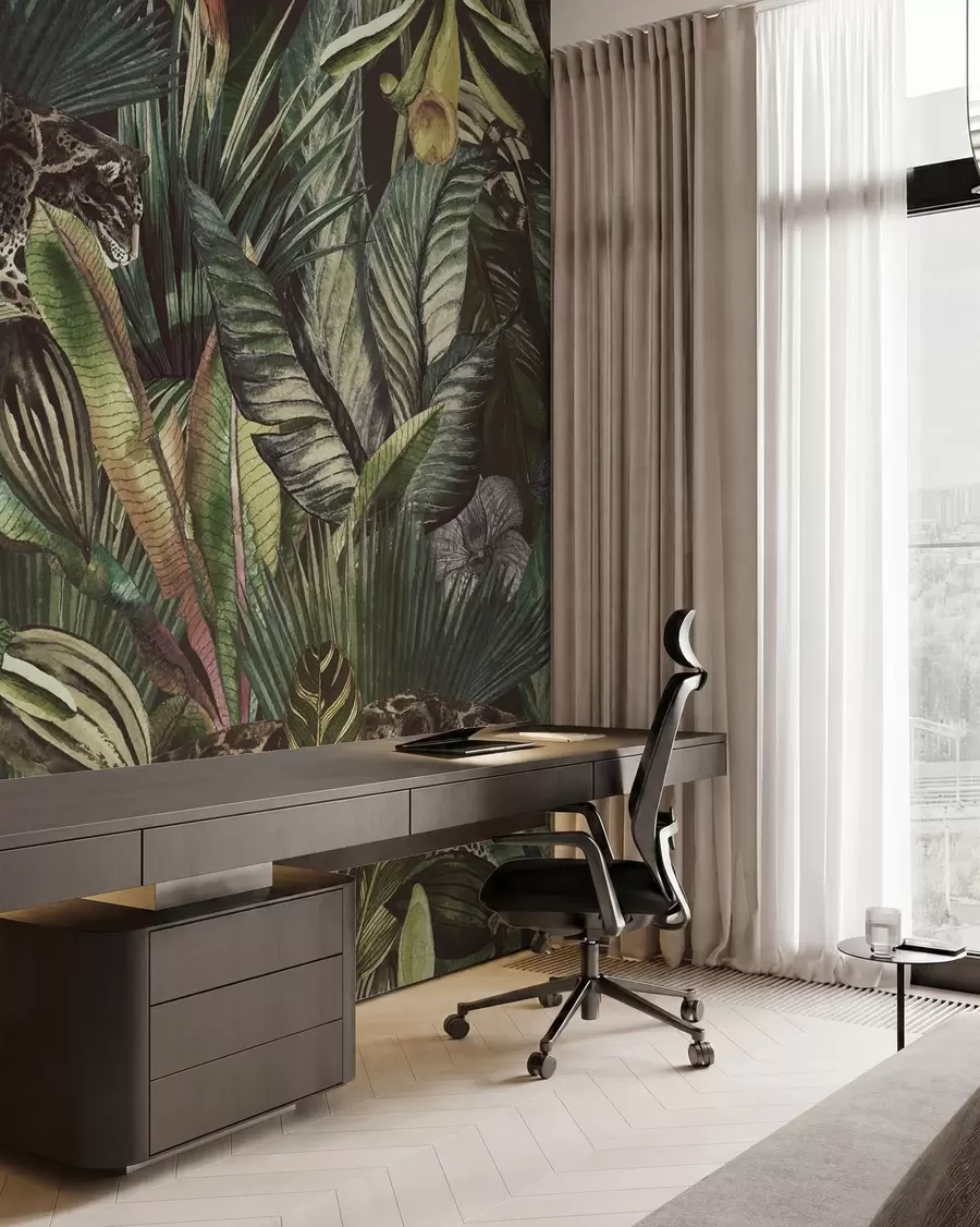 wall murals Тајанствена џунгла u51884