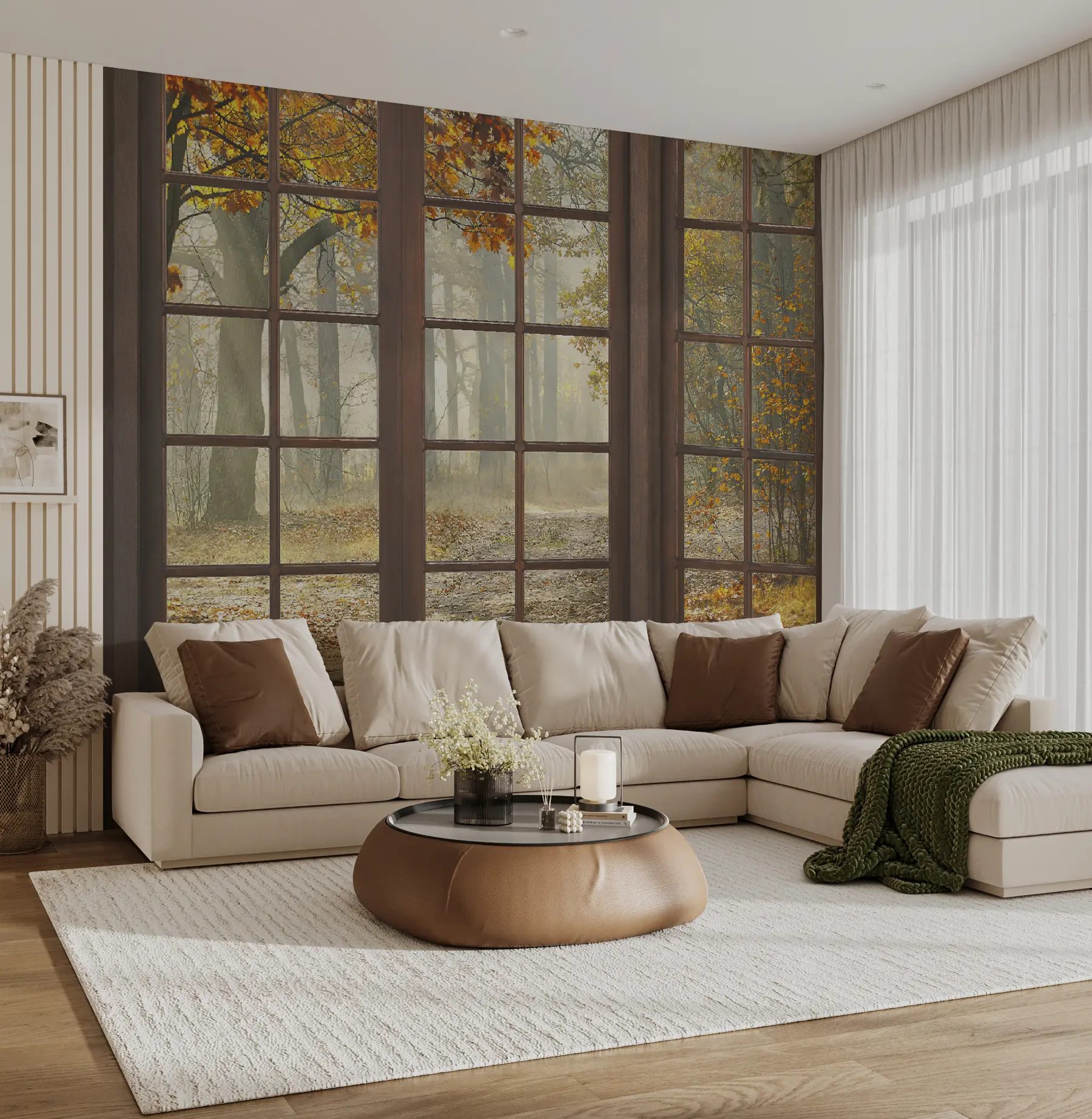 wall murals Учвршћење, дрво и амбер u02605