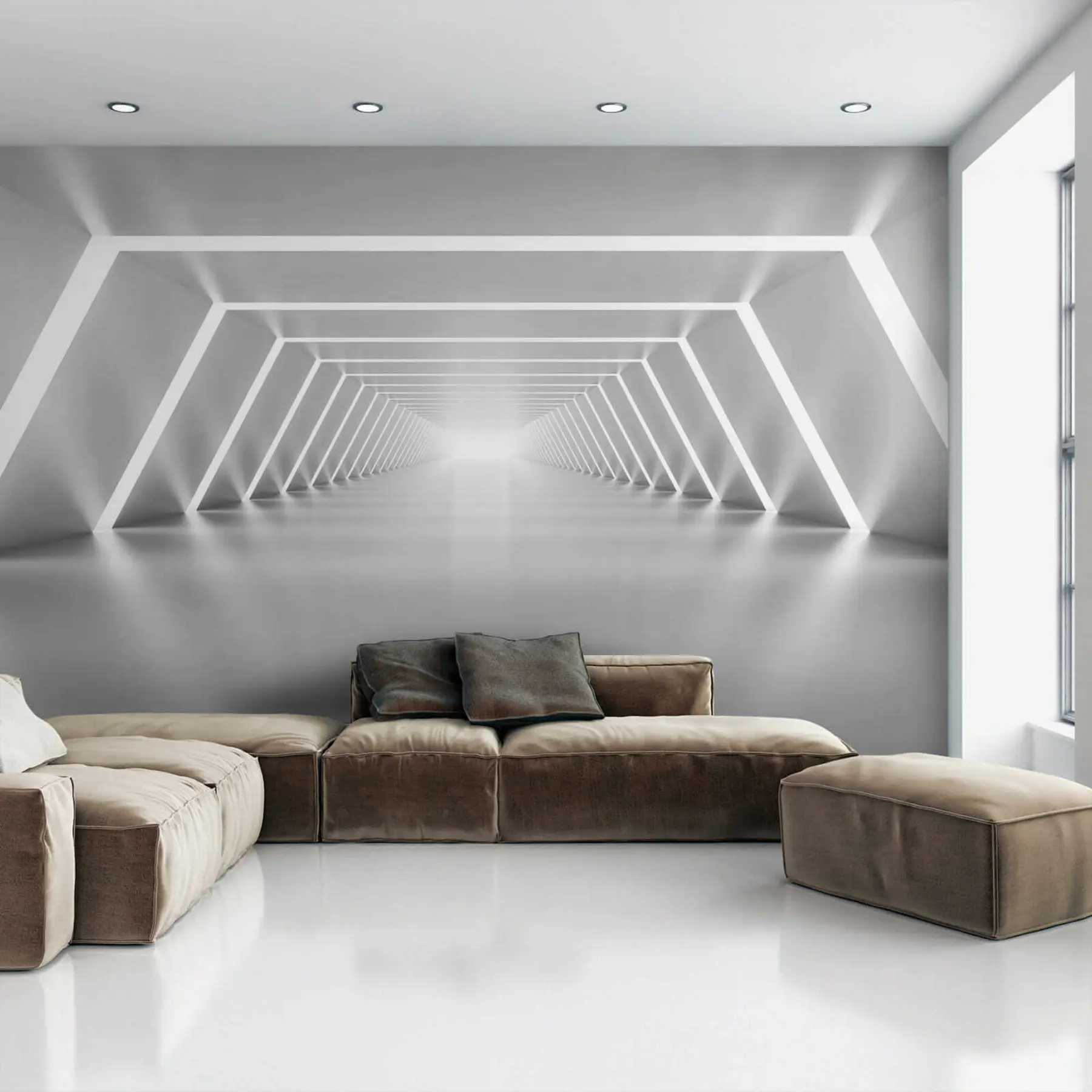 wall murals Сиви тунел u03369