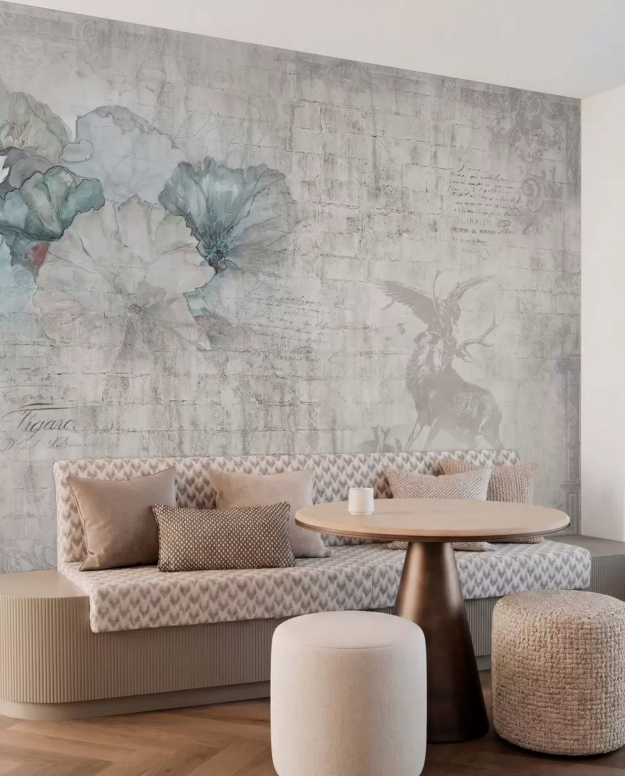 wall murals Цвет, уметност и латица u04724
