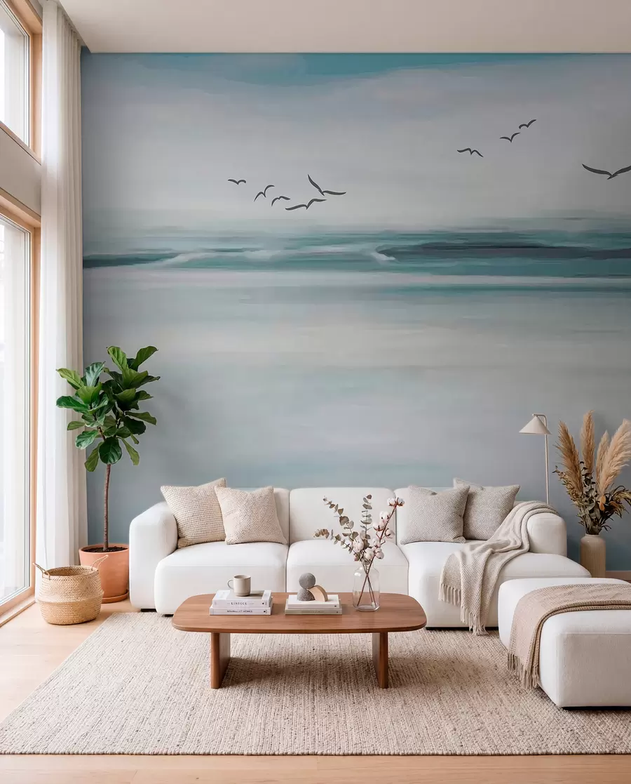 wall murals Галебови преко мора u05695