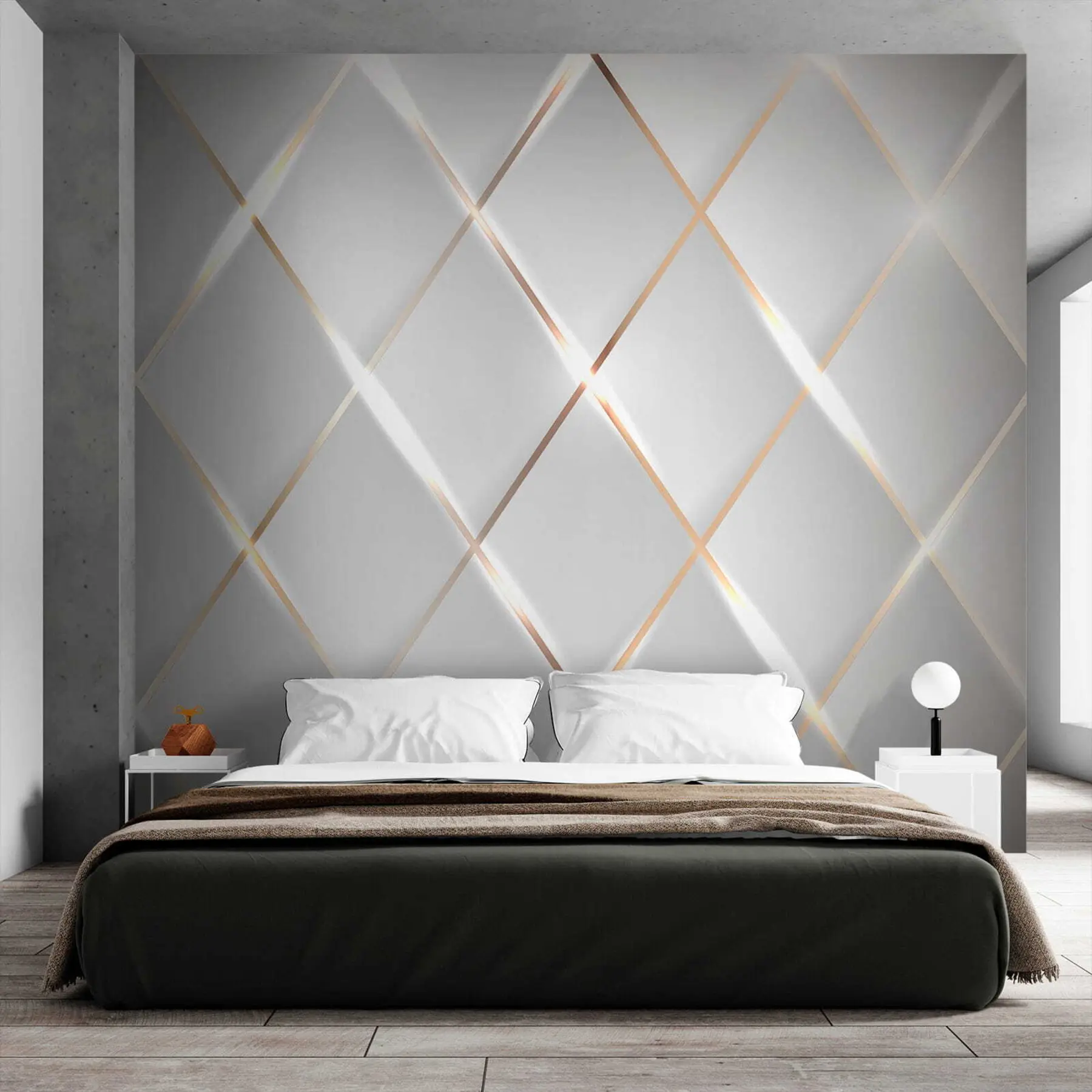 wall murals Мрежа на белој позадини u06014