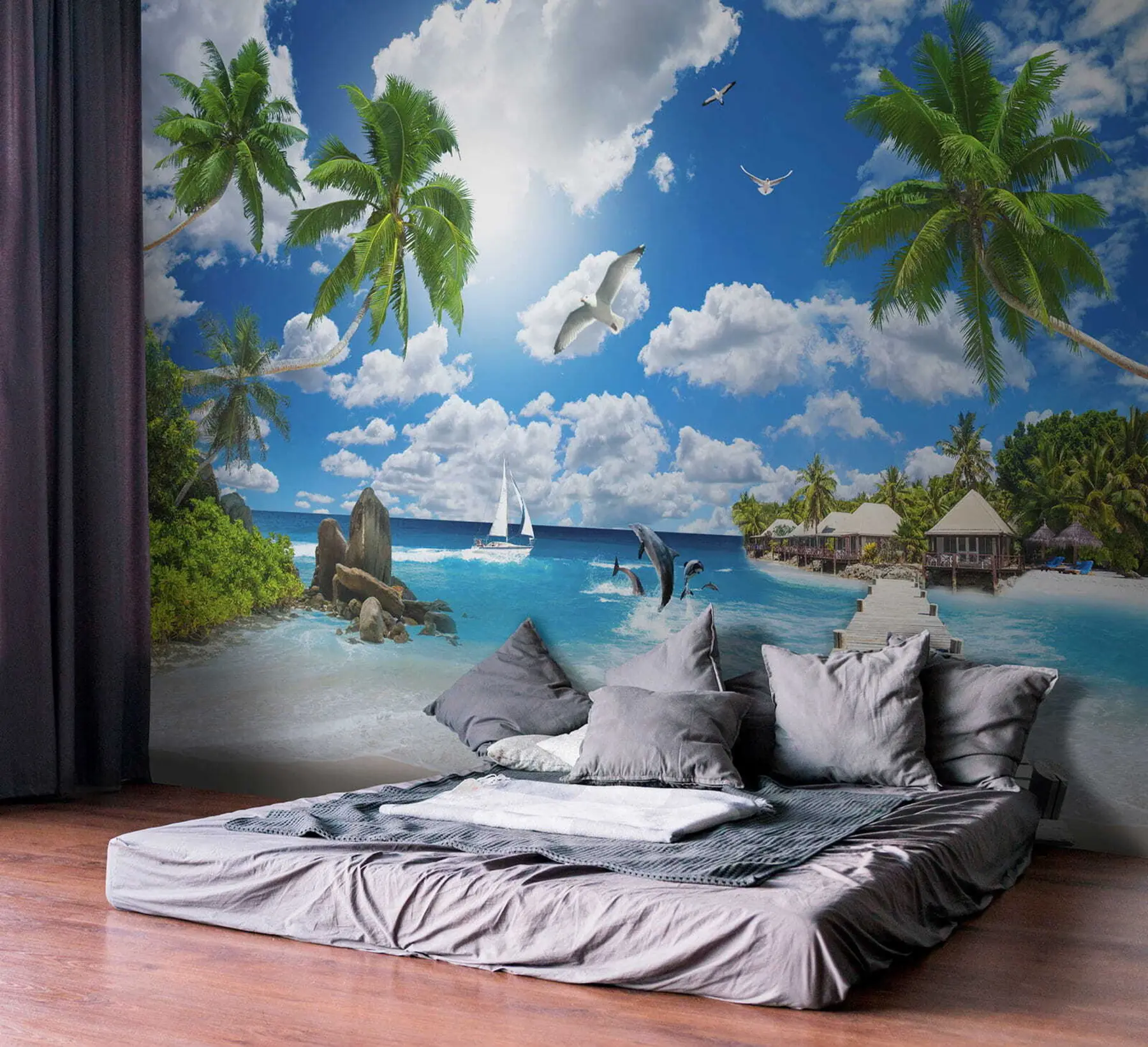 wall murals рајско острво u06969