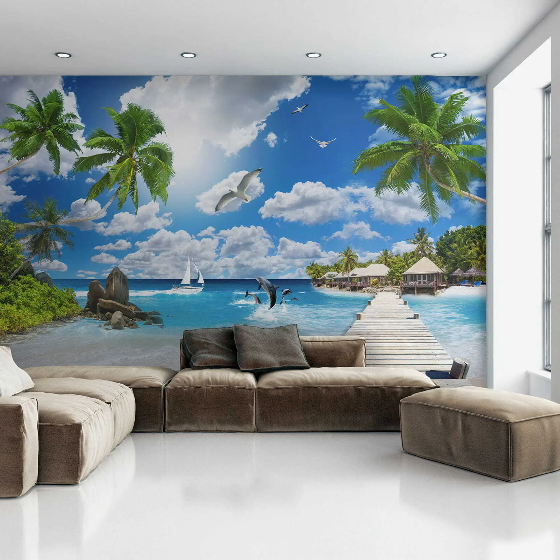 wall murals рајско острво u06969