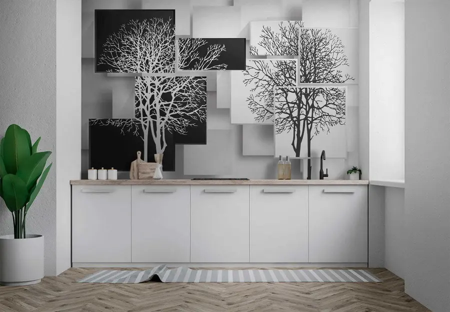 wall murals Јин Јан дрво u09369