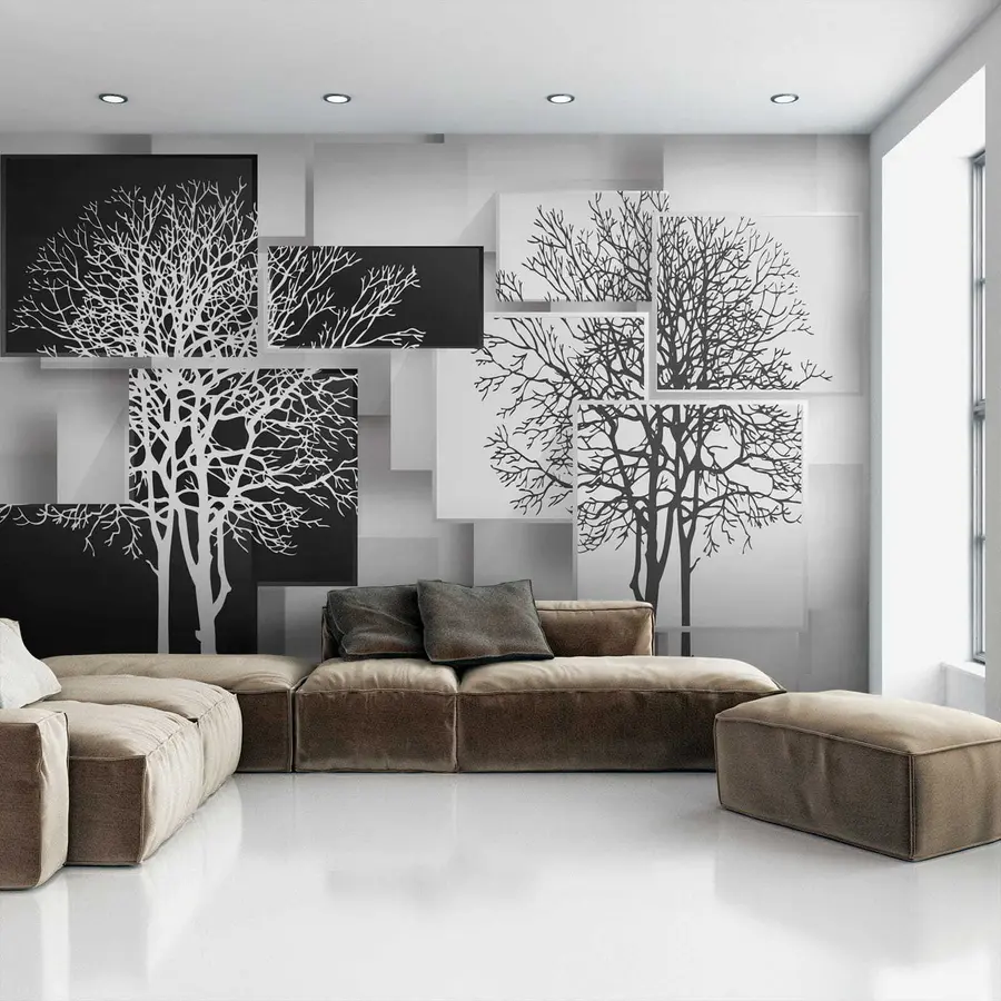 wall murals Јин Јан дрво u09369