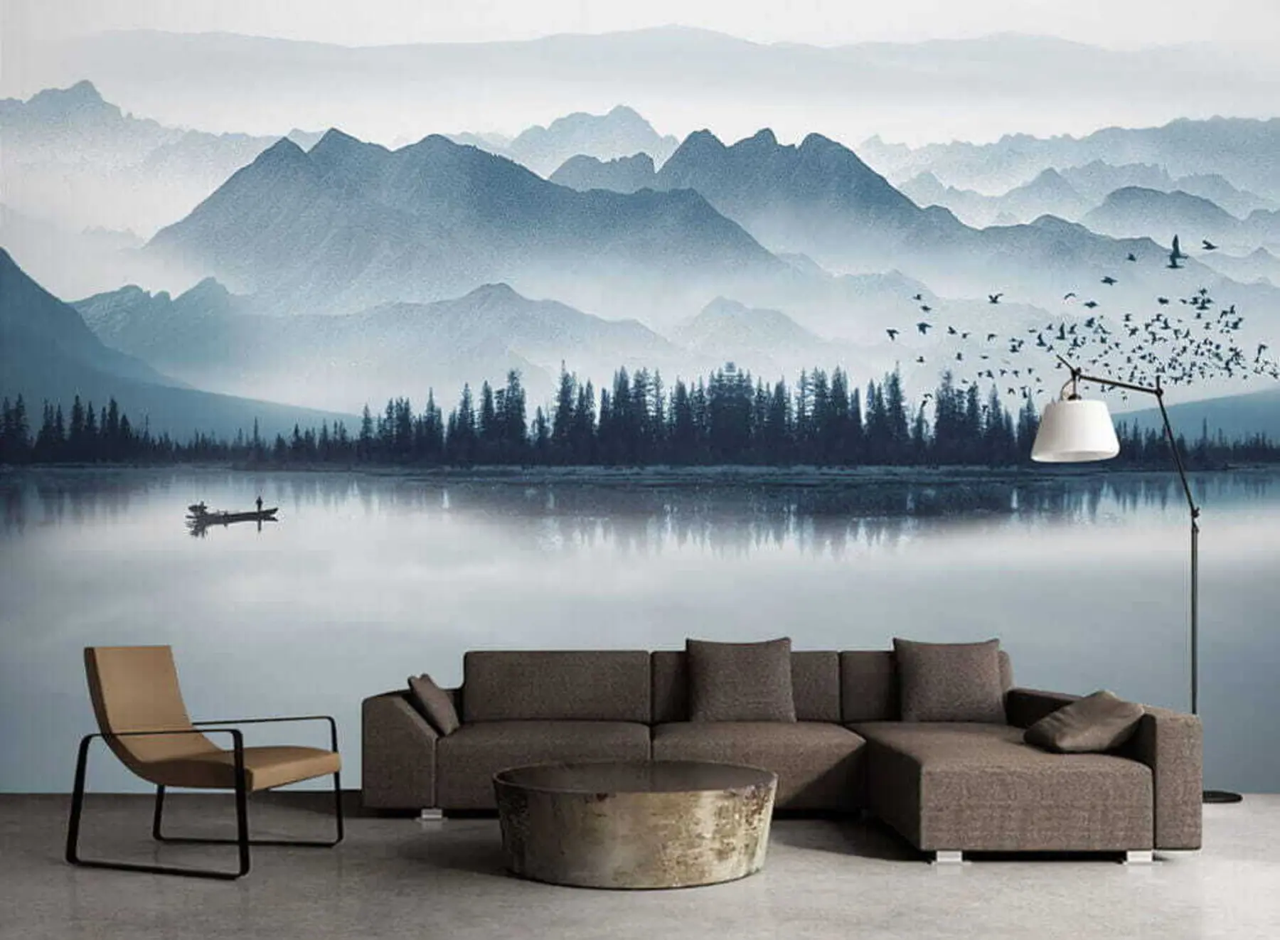 wall murals Моунтаинско језеро u10030