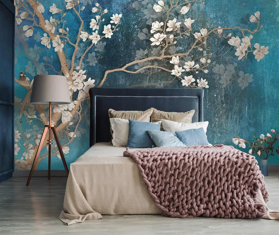 wall murals Цвет, вода и подружница u12150