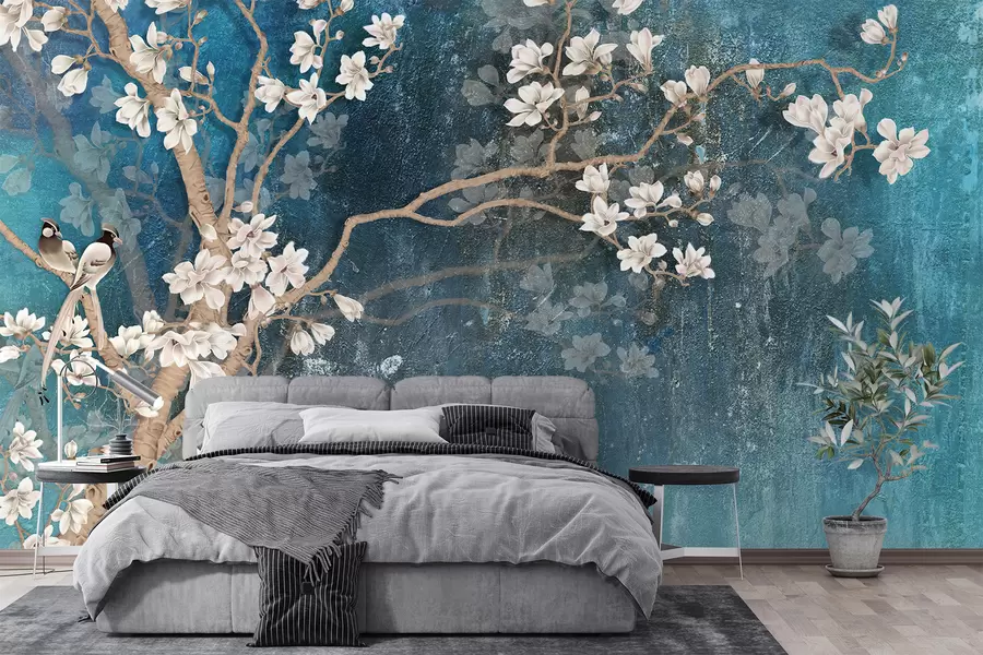wall murals Цвет, вода и подружница u12150
