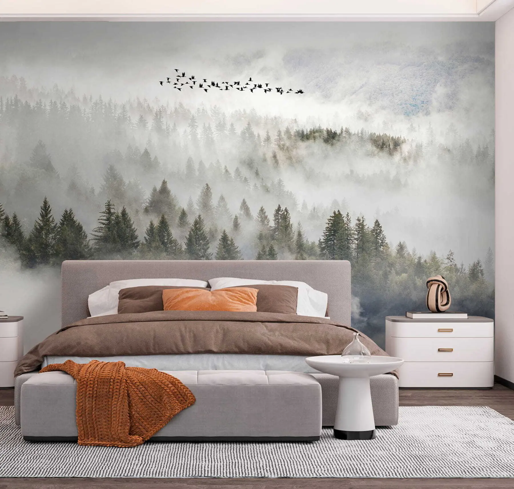 wall murals Облак, небо и планина u13823