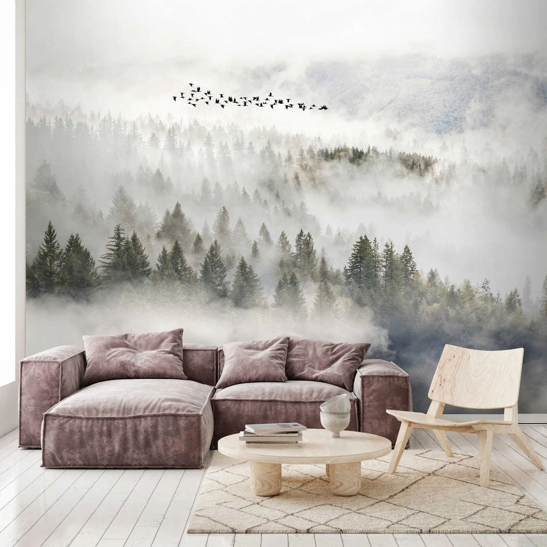 wall murals Облак, небо и планина u13823