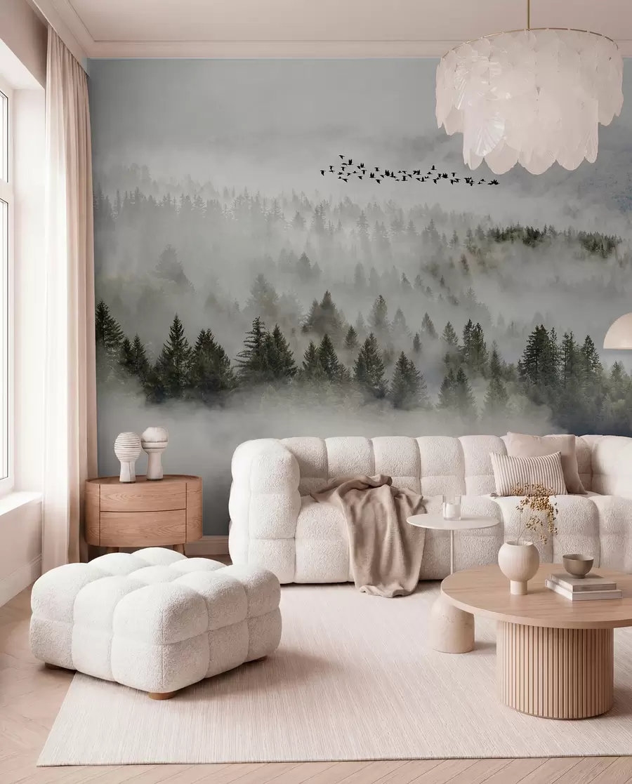wall murals Облак, небо и планина u13823