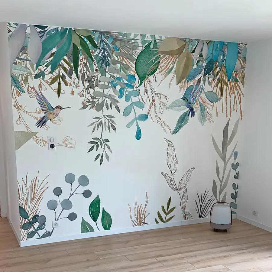 wall murals Ботаника, лист и зелена u17579