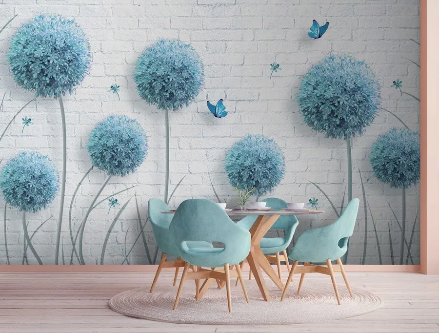 wall murals Плави маслачак u21187