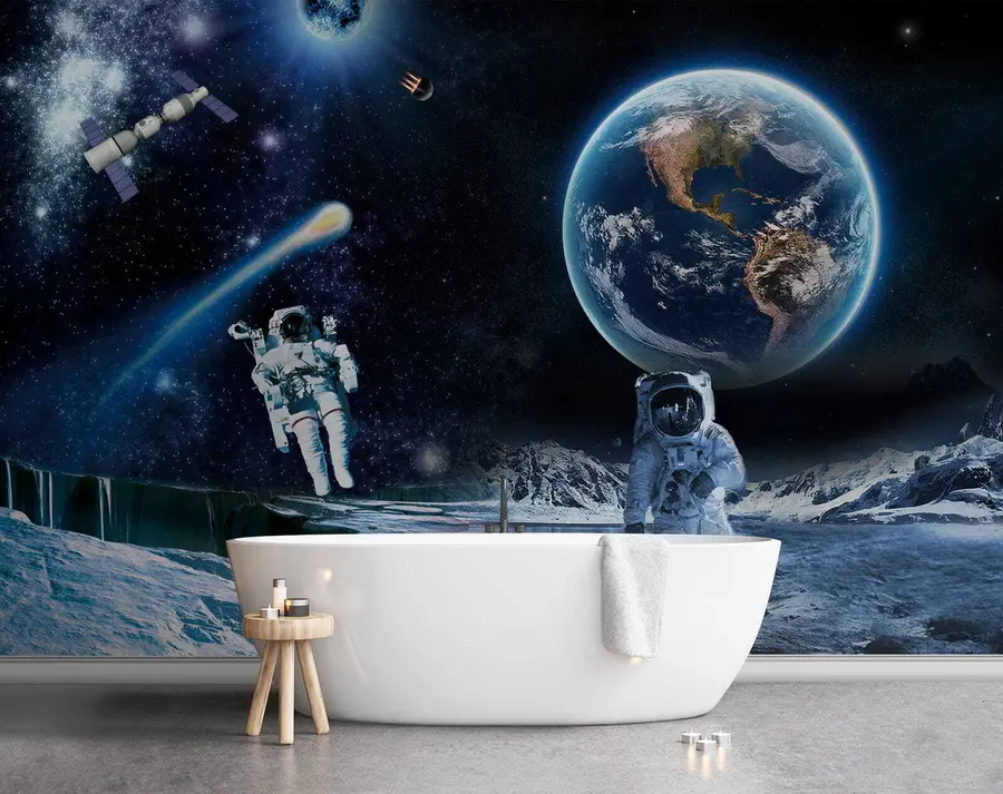 wall murals Астронаути на Месецу u23243