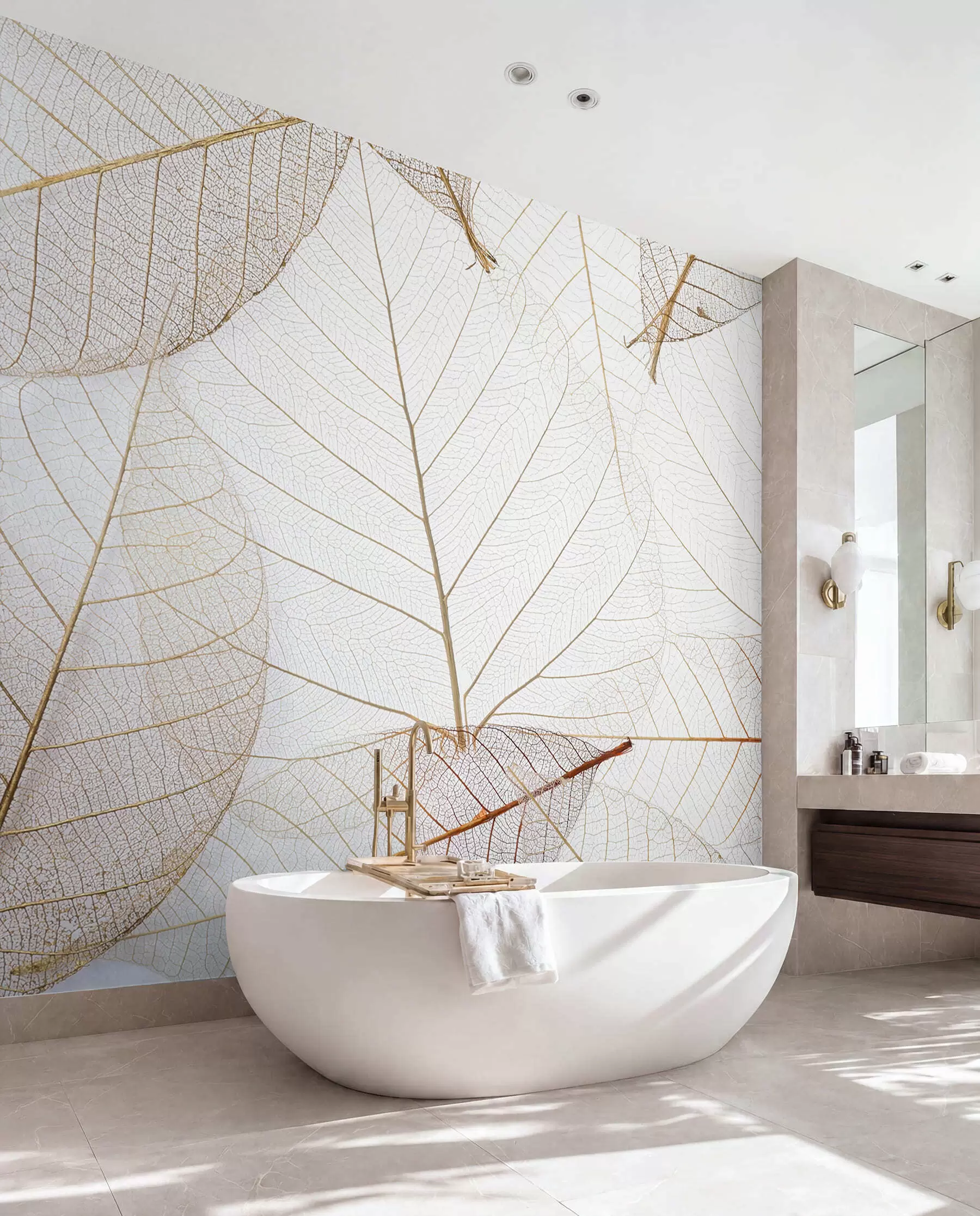 wall murals Транспарентно лишће u24439