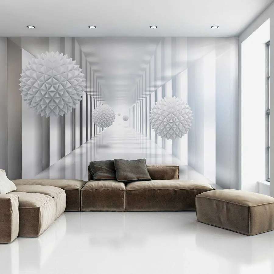 wall murals Куглице у тунелу u24571