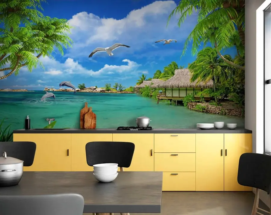 wall murals рајско острво u26969