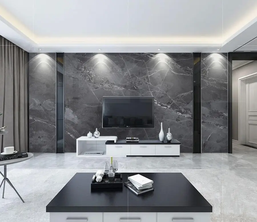 wall murals Тамно сиви мермер u29912