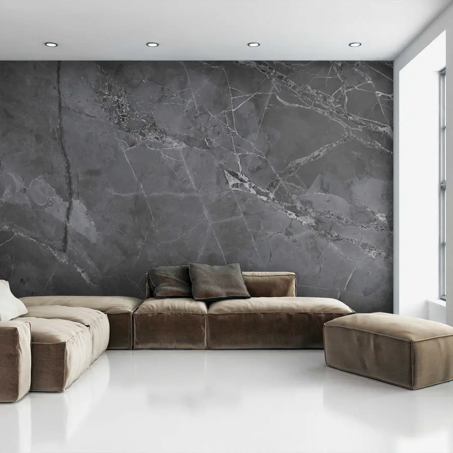 wall murals Тамно сиви мермер u29912