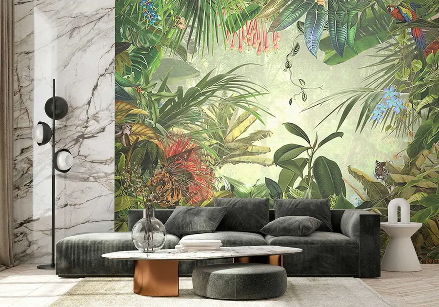 wall murals Тропско лишће u29981