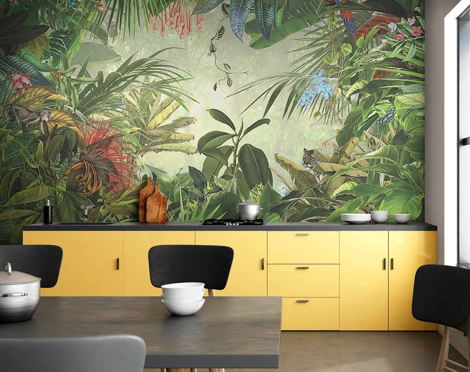 wall murals Тропско лишће u29981
