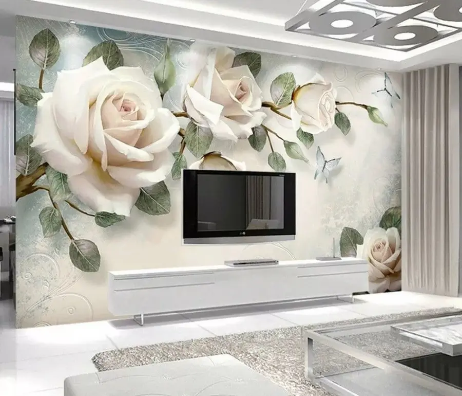 wall murals Крем руже u31353