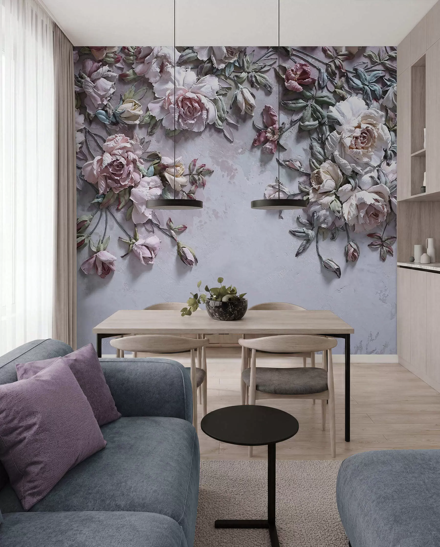 wall murals Цвет, биљка и латица u31869