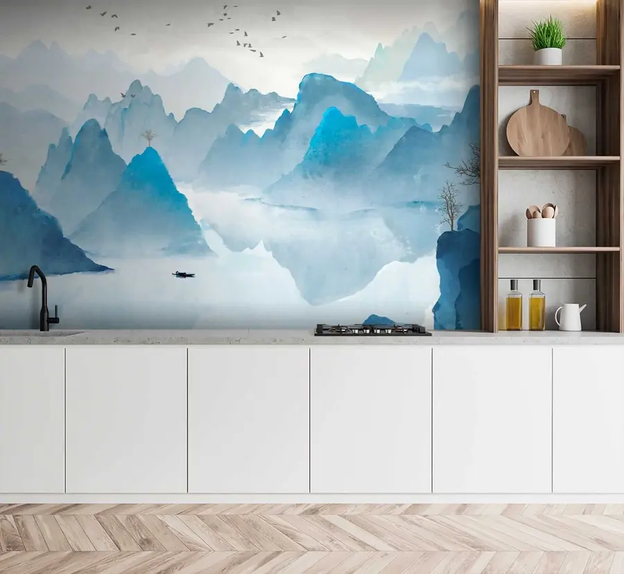 wall murals Плаве планине u32523