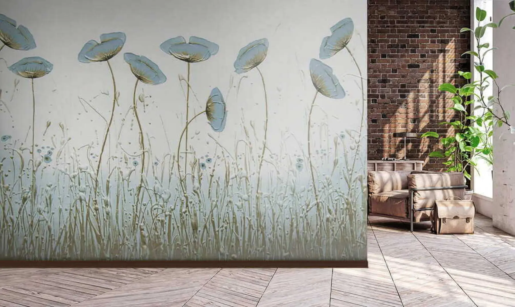 wall murals Почници. Уљане боје u34867