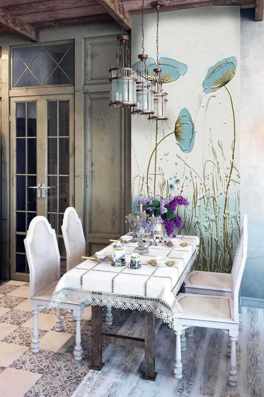 wall murals Почници. Уљане боје u34867