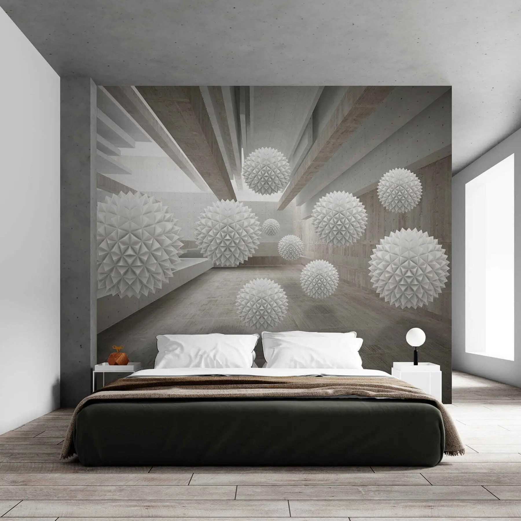 wall murals Сфере лебде у ваздуху u34969