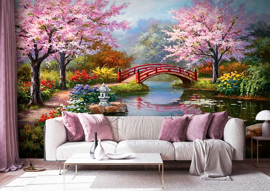 wall murals Јапански врт u35418