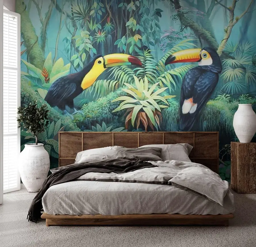 wall murals Туканс у џунгли u36358