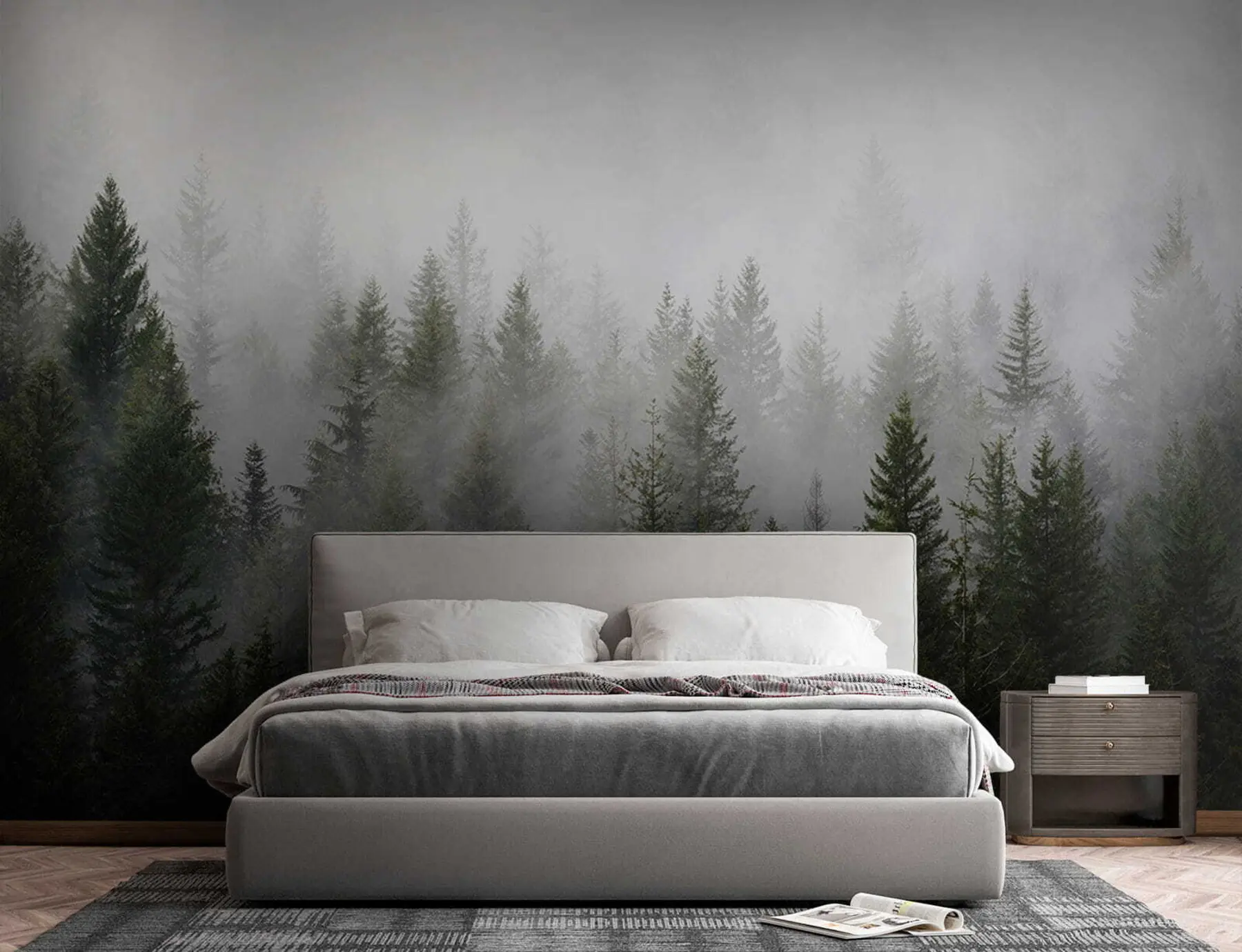 wall murals Шума у ​​магли u37073