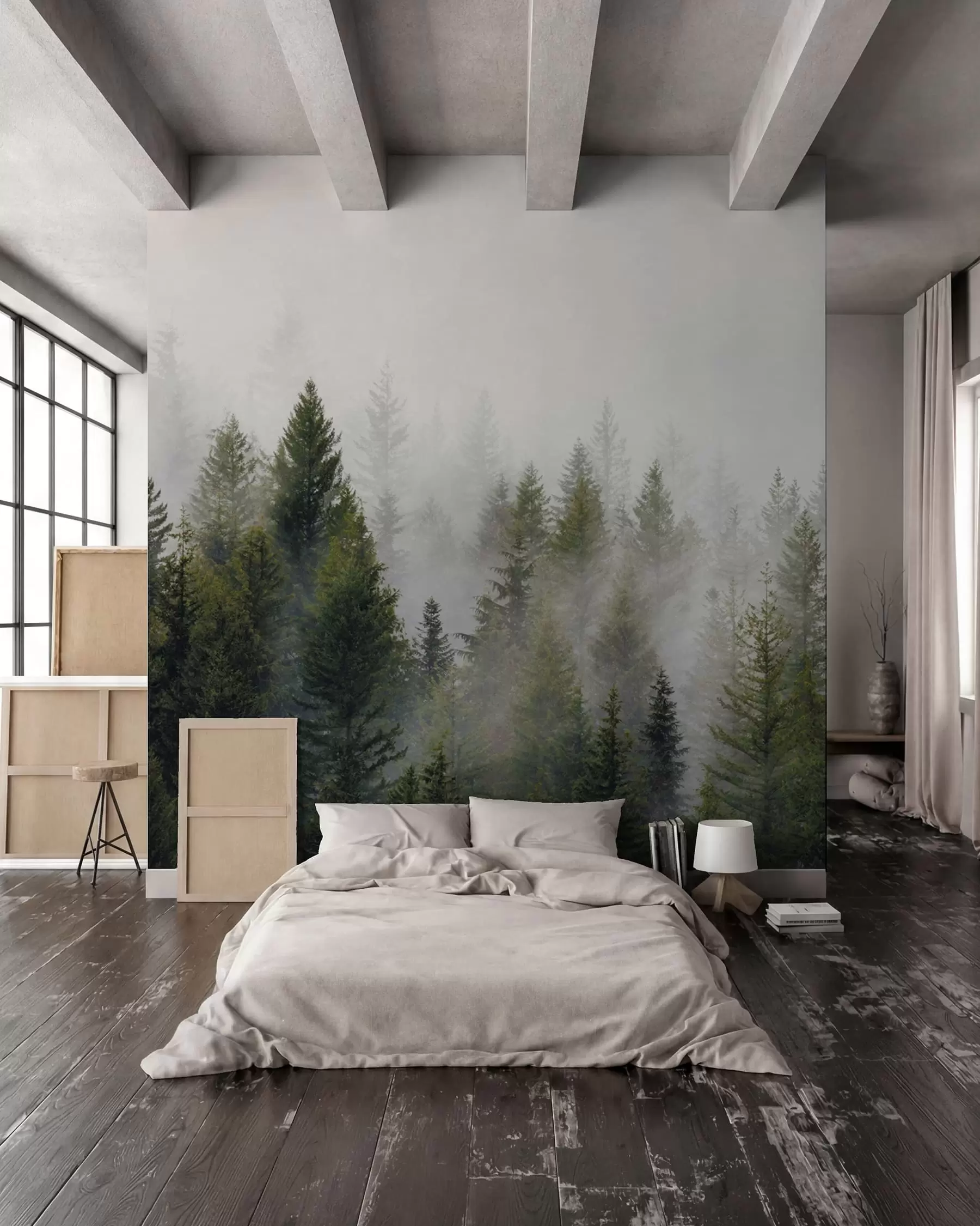 wall murals Шума у ​​магли u37073