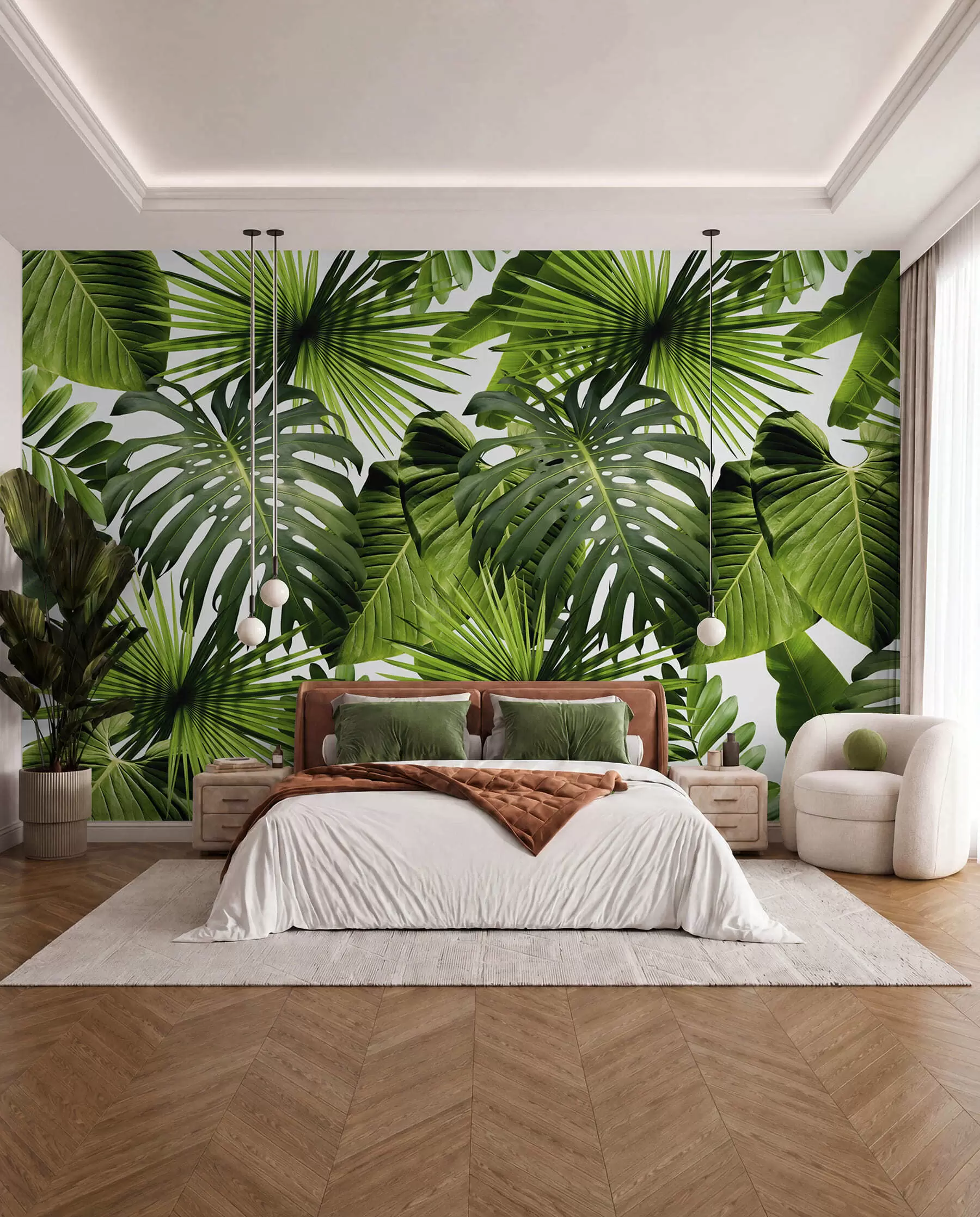 wall murals Тропско зеленило u37767
