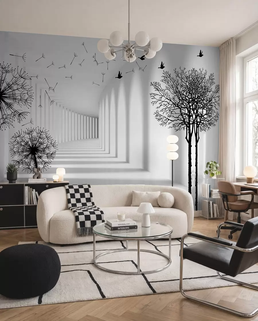 wall murals 3Д тунел и маслачак u37803