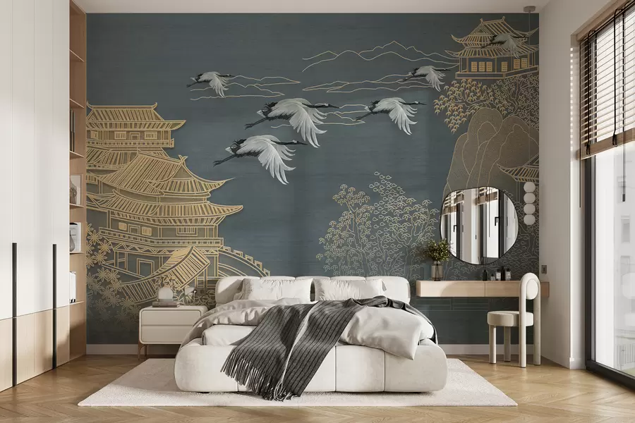 wall murals Цртеж јапанског стила u38720