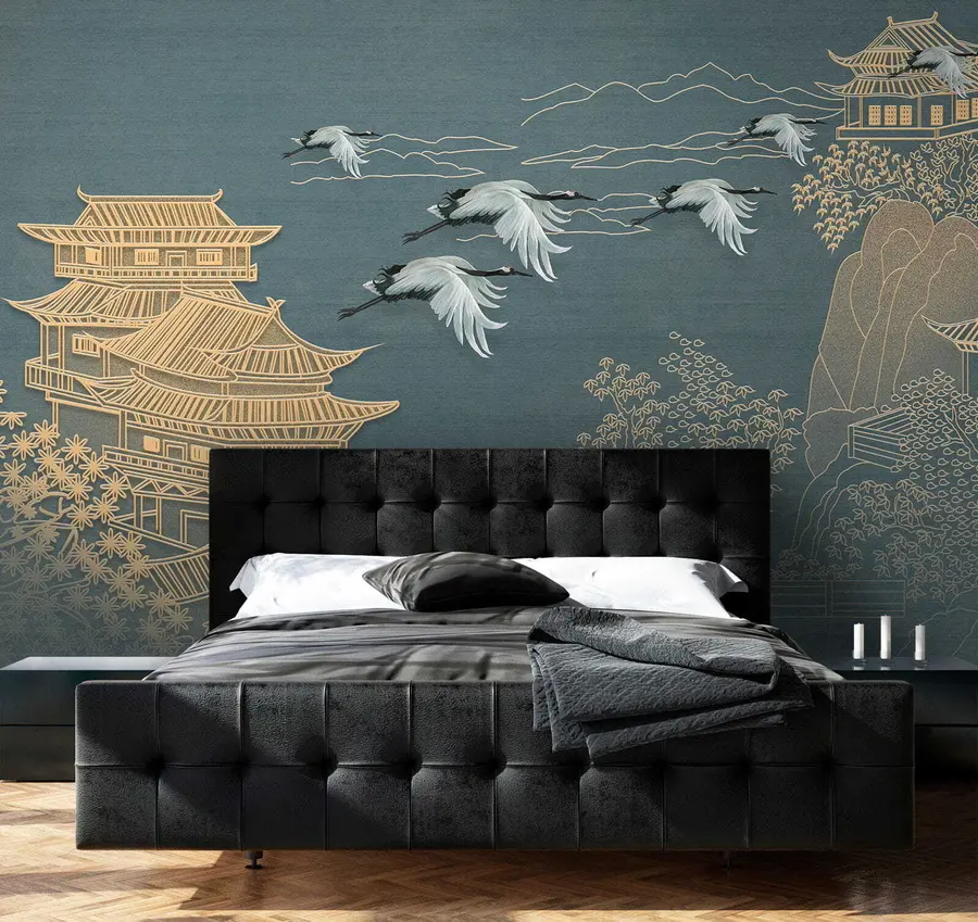 wall murals Цртеж јапанског стила u38720