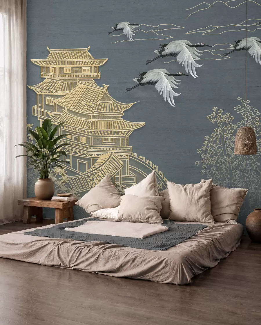 wall murals Цртеж јапанског стила u38720