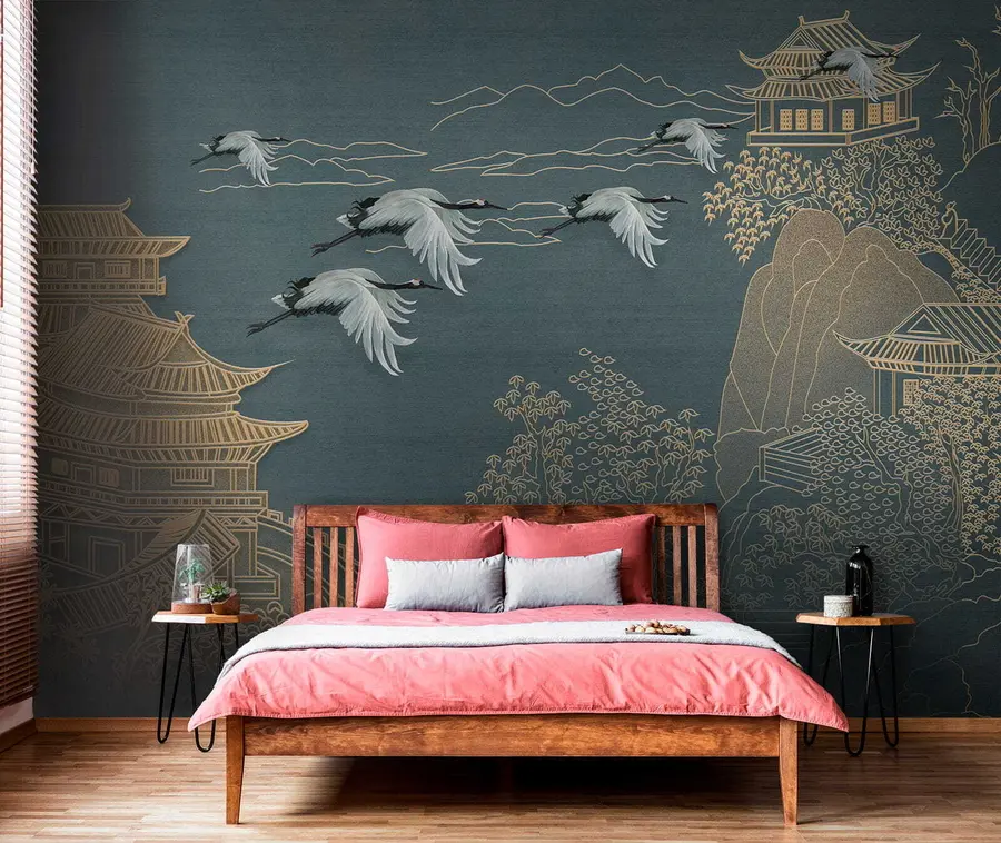 wall murals Цртеж јапанског стила u38720