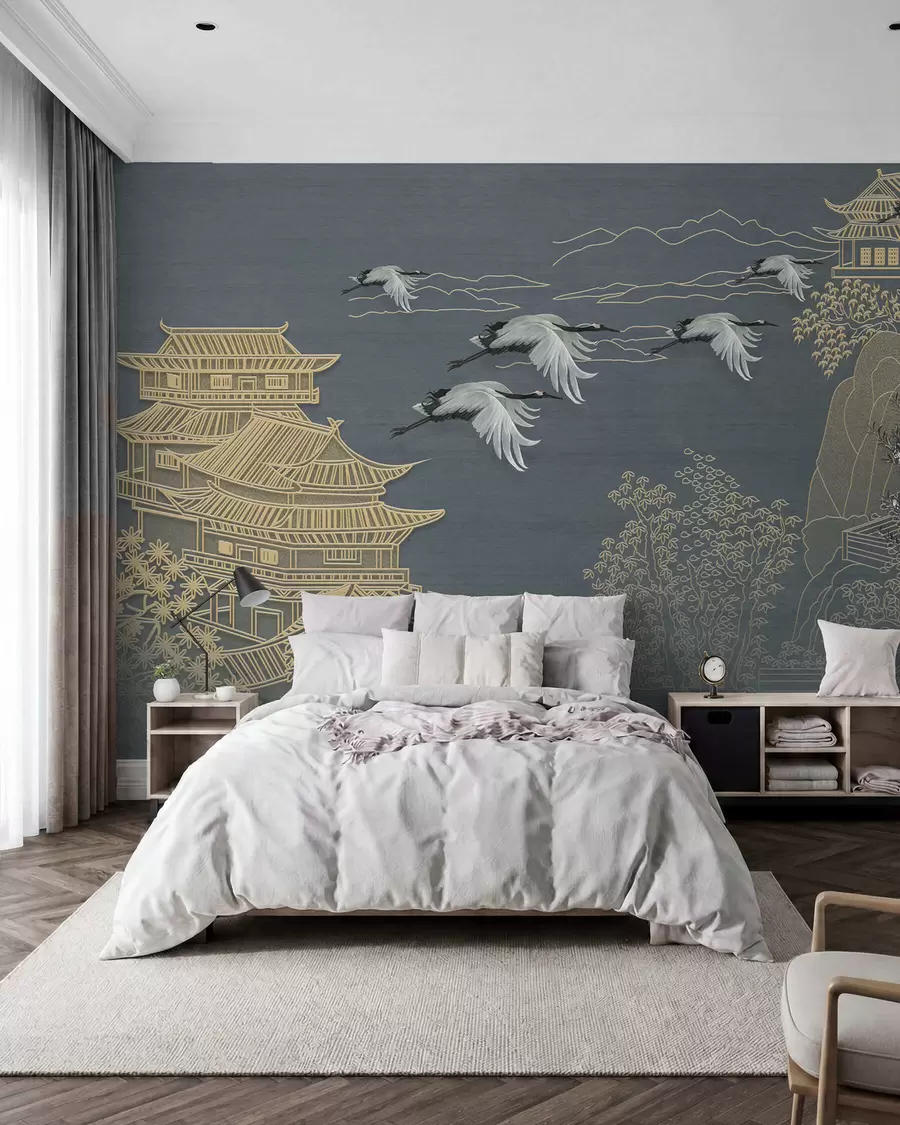 wall murals Цртеж јапанског стила u38720