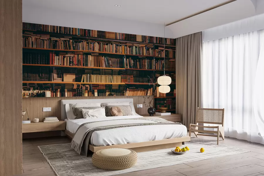 wall murals Велика библиотека u40004