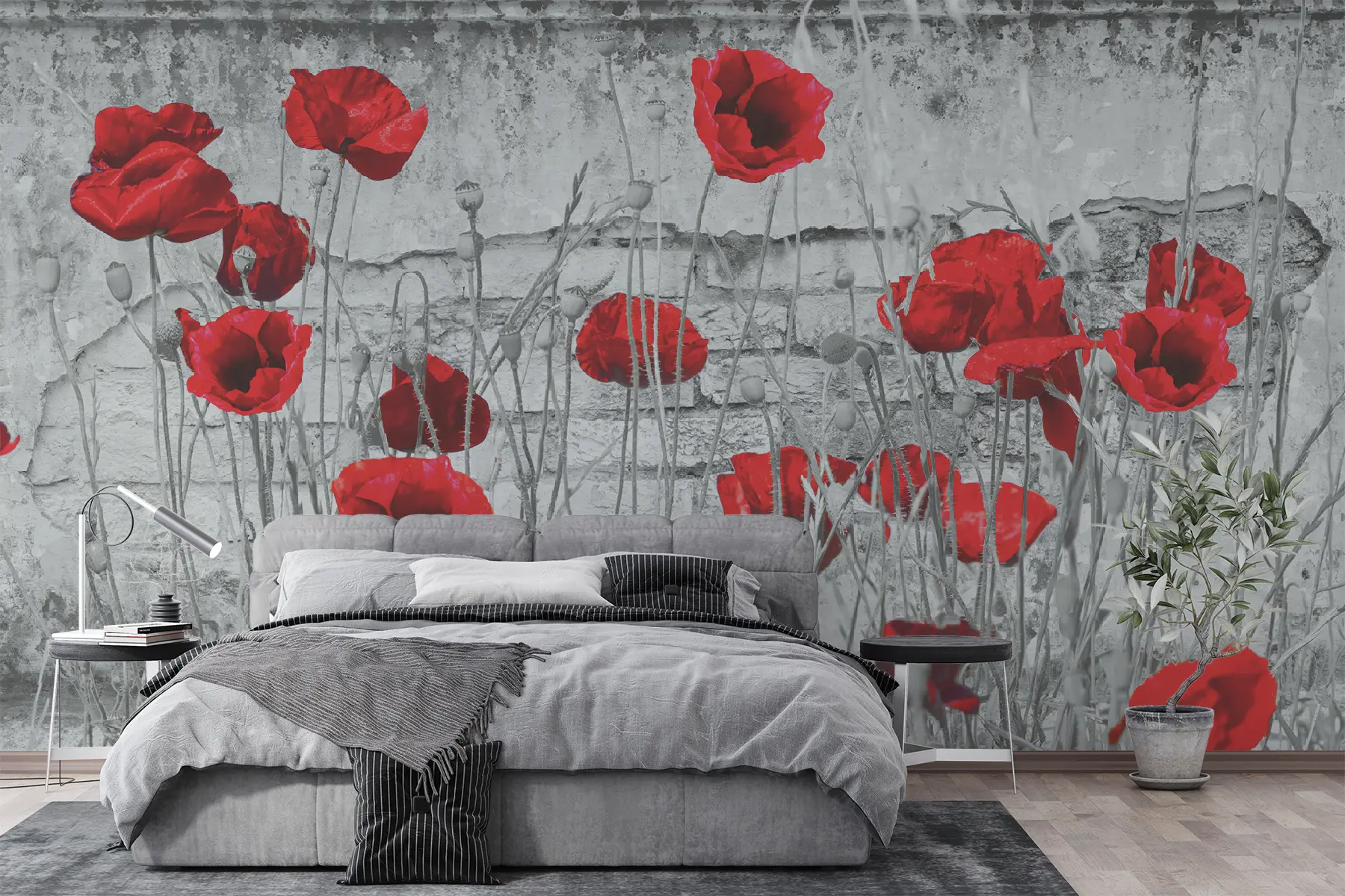 wall murals Цвет, шаренило и биљка u40552