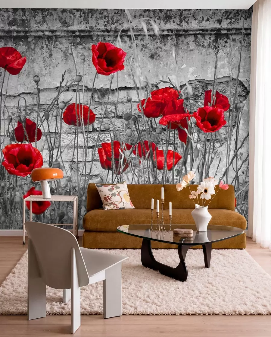 wall murals Цвет, шаренило и биљка u40552